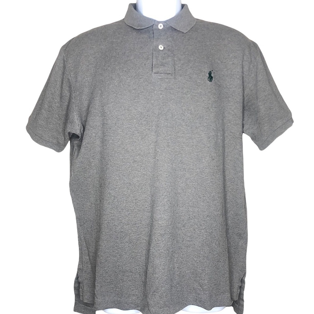 Polo Ralph Lauren Vintage Heather Grey Polo - Picture 10 of 11